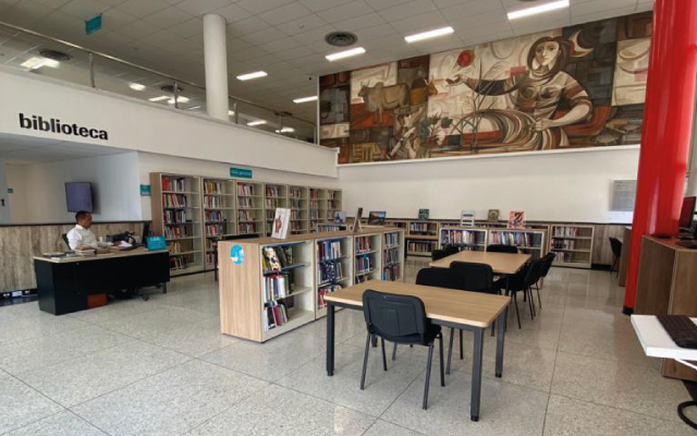 Biblioteca Centro Cultural del Banco de la República en Montería, 2023.