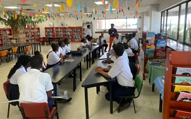 Encuentro de lectura y escritura afro Centro Cultural de Quibdó