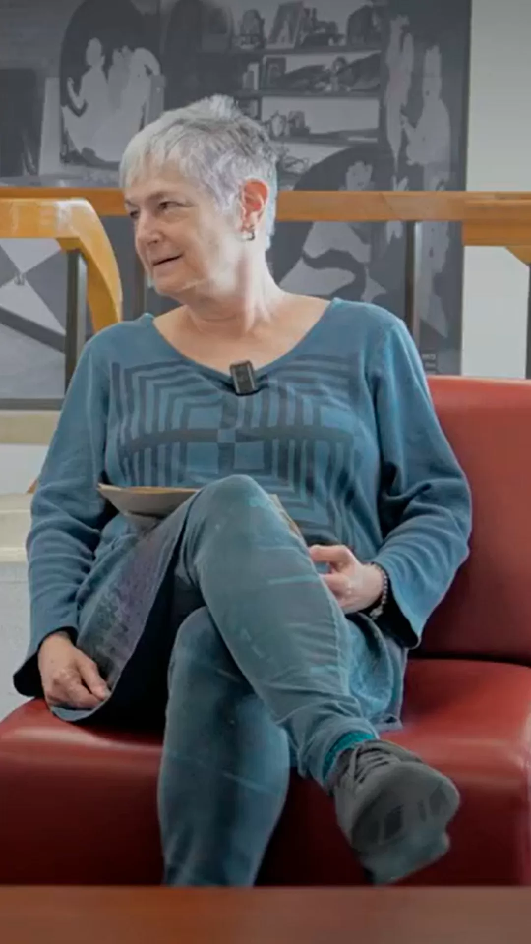 Imagen a color, de Joanne Rappaport, en el conversatorio sobre el BCB #109