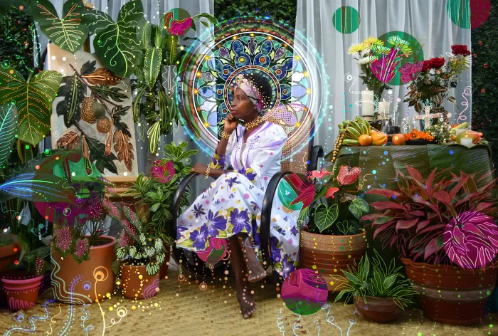 Artista de tierra. Florence Antonia Gómez