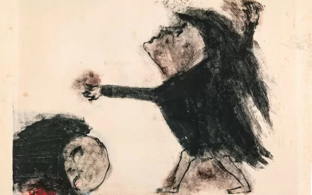 Carlos Granada. “Sin título”. Monotipo. 1962.
