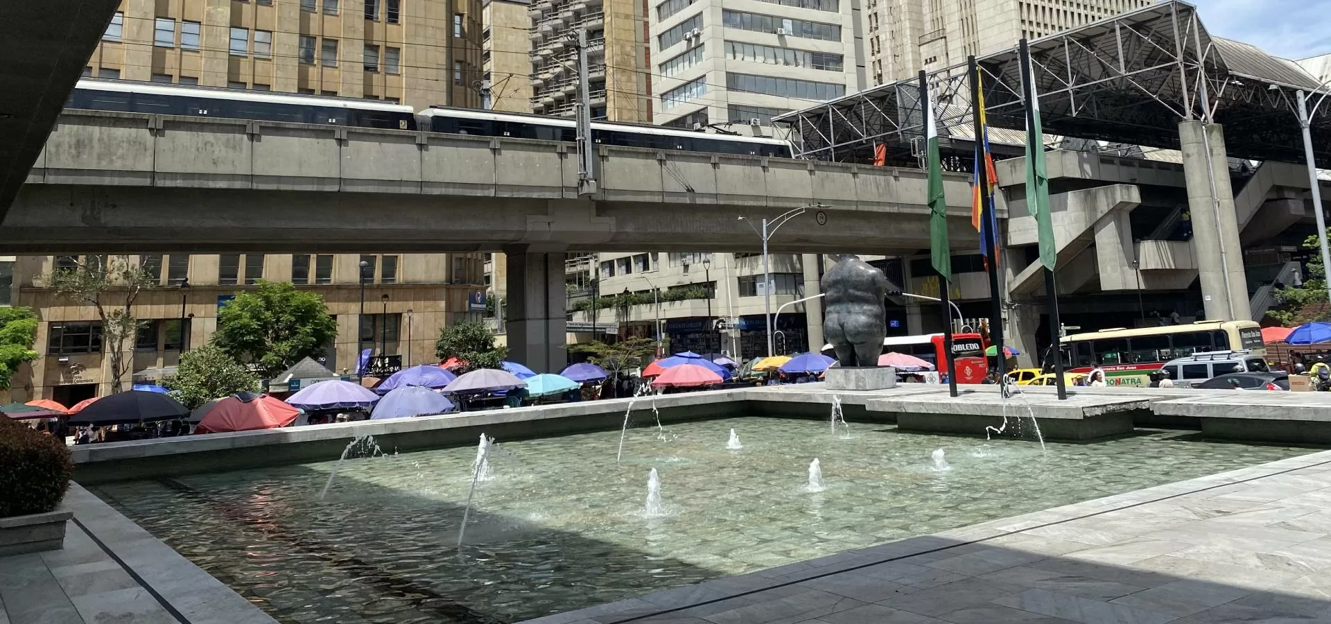 Imagen del centro de Medellín 