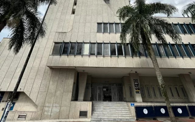 Fachada Centro Cultural del Banco de la República en Villavicencio.