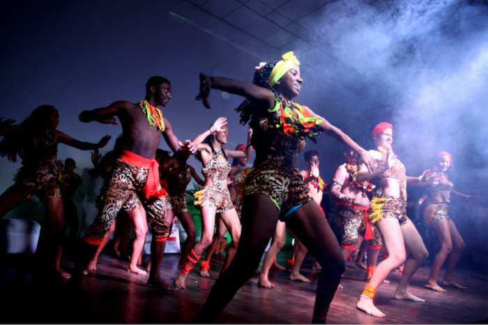 [5] Celebración de la identidad palenquera en el Día de la Afrocolombianidad, Barranquilla, 2018. Fotografía