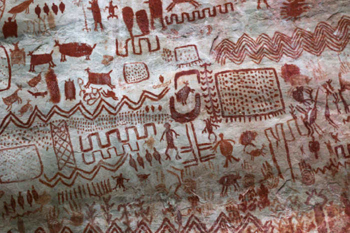 [1] Pintura rupestre. Parque Nacional Natural Serranía de Chiribiquete 2018