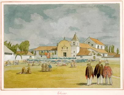 [1] Chía 1846, acuarela sobre papel AP0054. Edward Walhouse Mark (1817-1895)