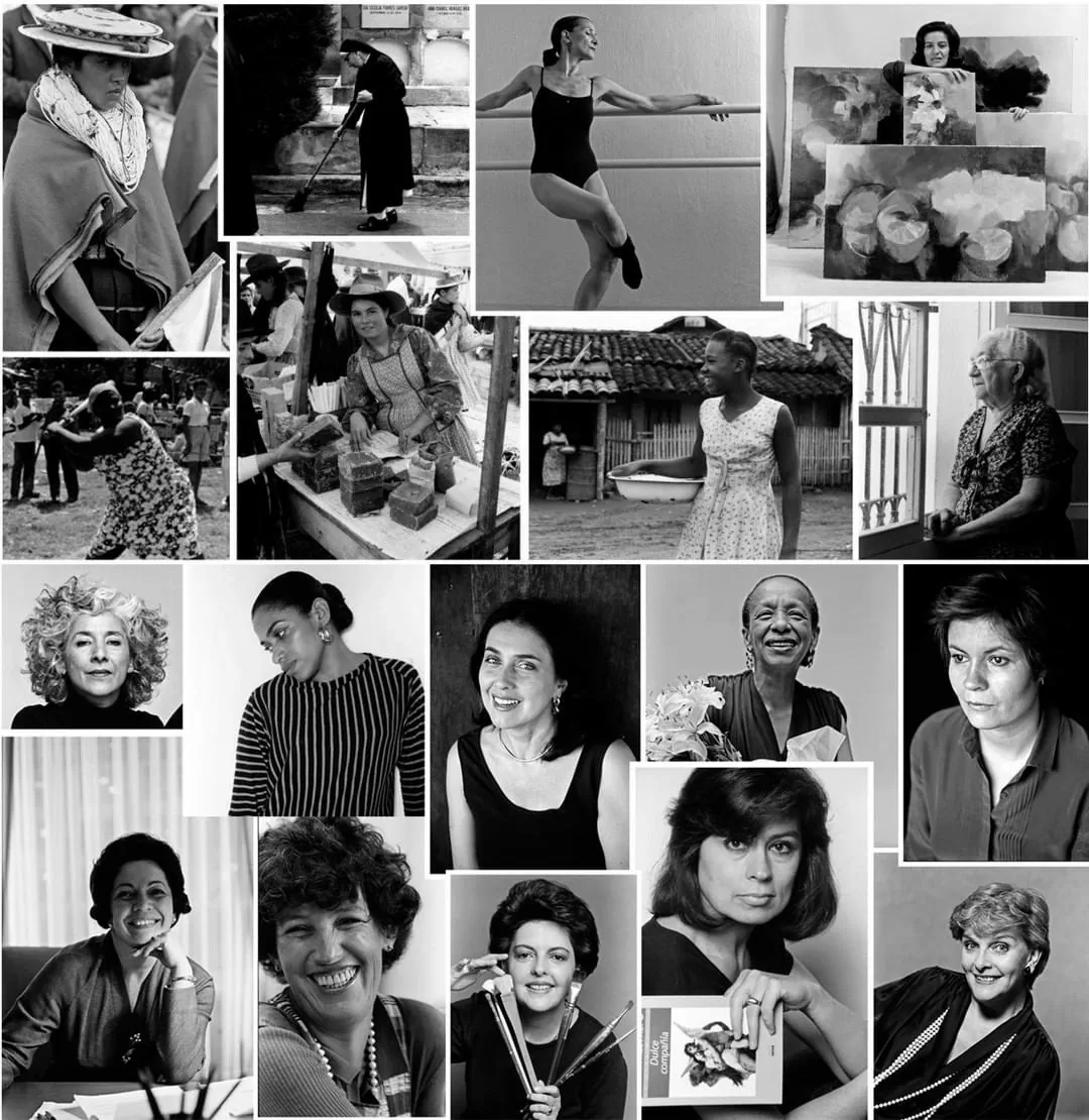 Collage de Colombianas notables