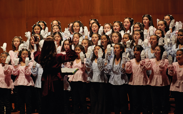 Concierto Coro Filarmónico Infantil, en la Sala de Conciertos BLAA.
