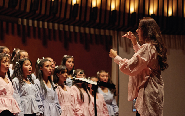Concierto Coro Filarmónico Infantil, en la Sala de Conciertos BLAA.