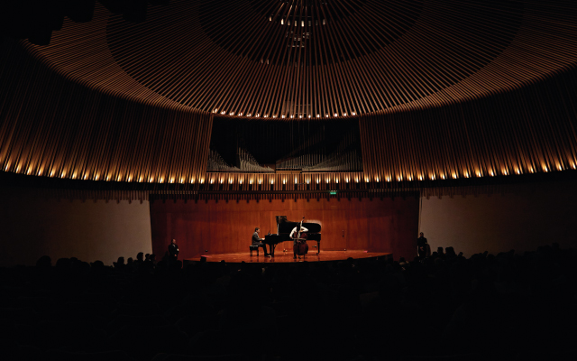 Concierto Holdan Silva (Colombia) en la Sala de Conciertos de la Biblioteca Luis Ángel Arango, 2023.