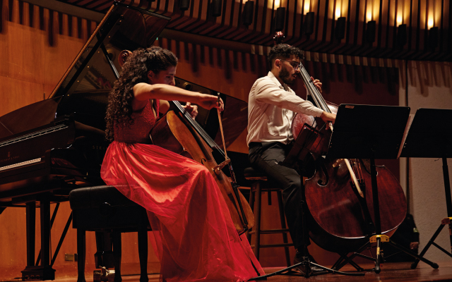 Concierto Holdan Silva (Colombia) en la Sala de Conciertos de la Biblioteca Luis Ángel Arango, 2023.