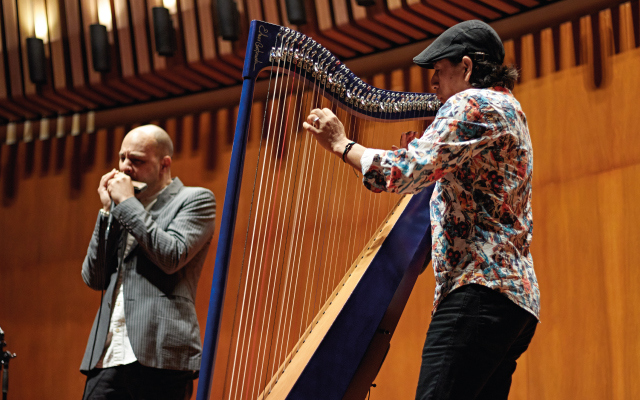 Concierto Édmar Castañeda, en la Sala de Conciertos BLAA.