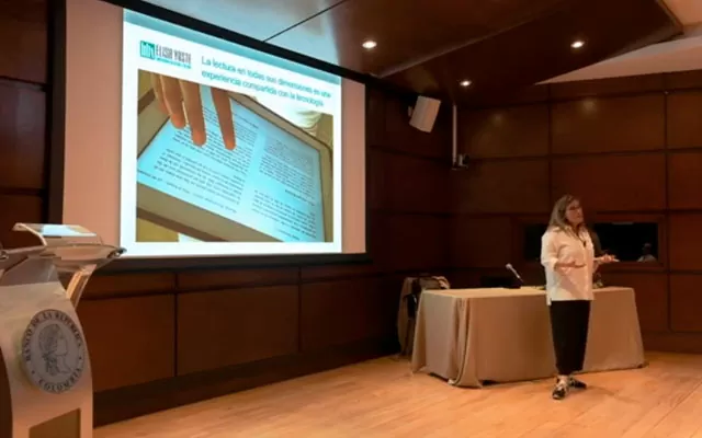 Conferencia 'Lecturas digitales para niños y jóvenes: nuevos soportes y formas en la ficción y en la no ficción'