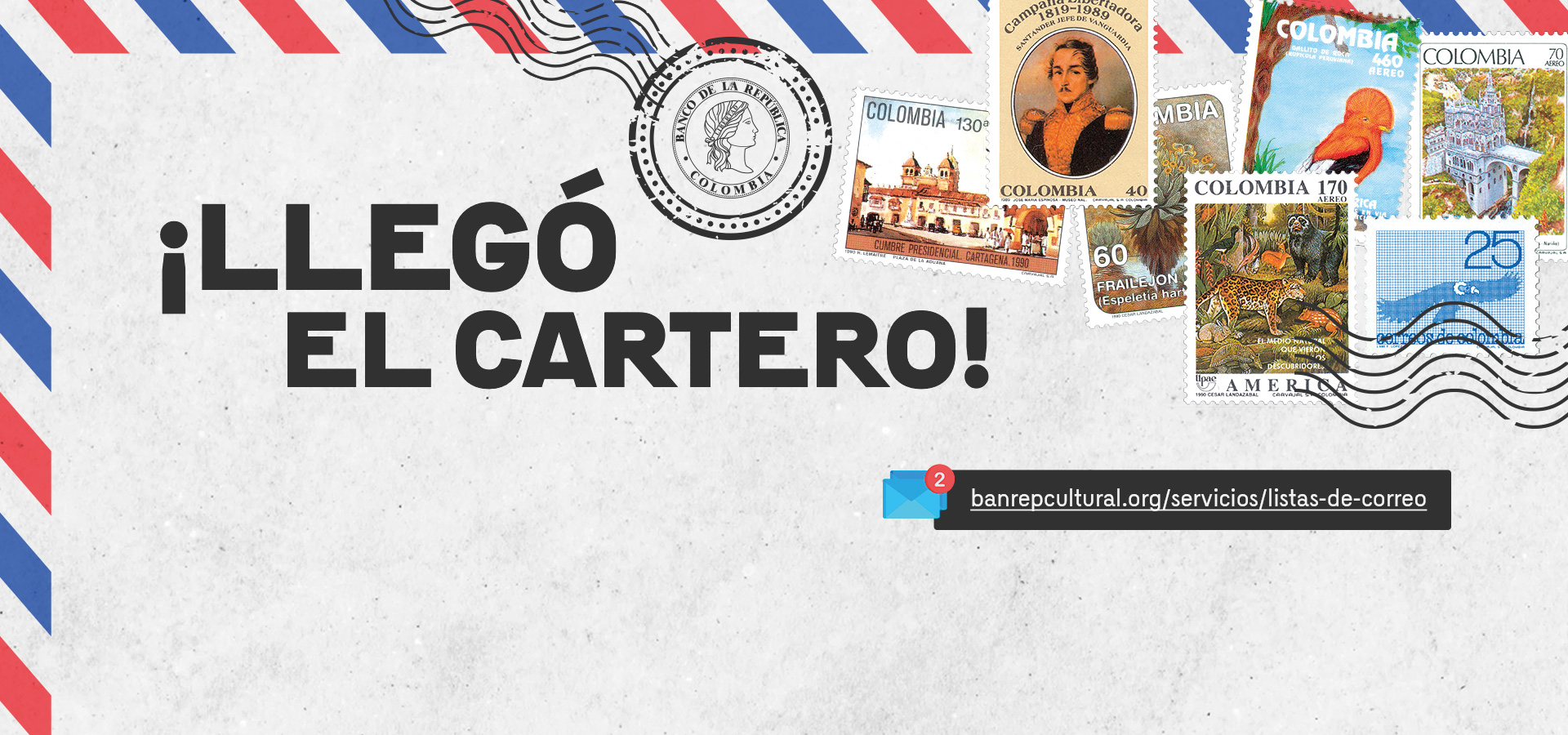 Suscríbete a las listas de correo.