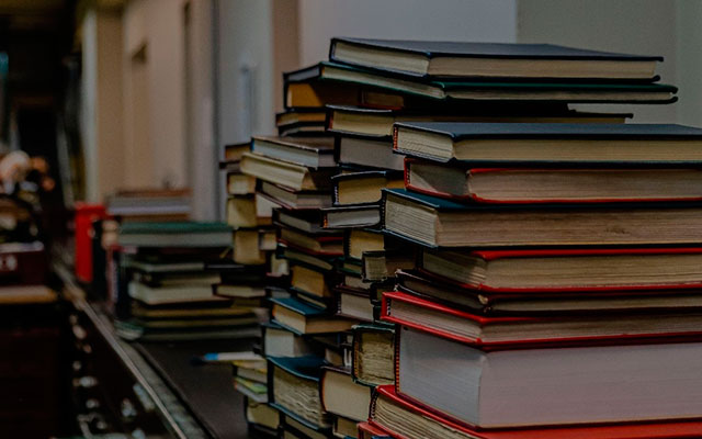 Libros en depósitos de la BLAA