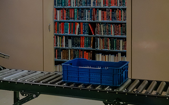 Depósitos de los libros en la BLAA