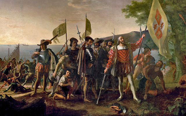 Desembarco de Cristóbal Colón