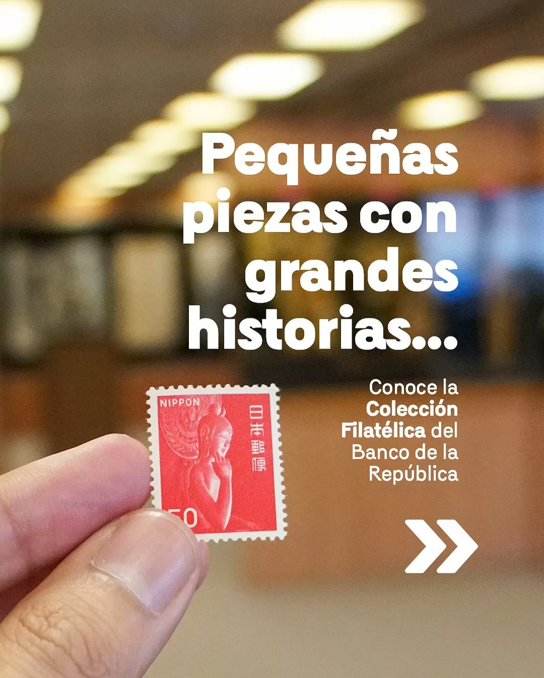 Día Mundial de la Filatelia. Colección Filatélica del Banco de la República