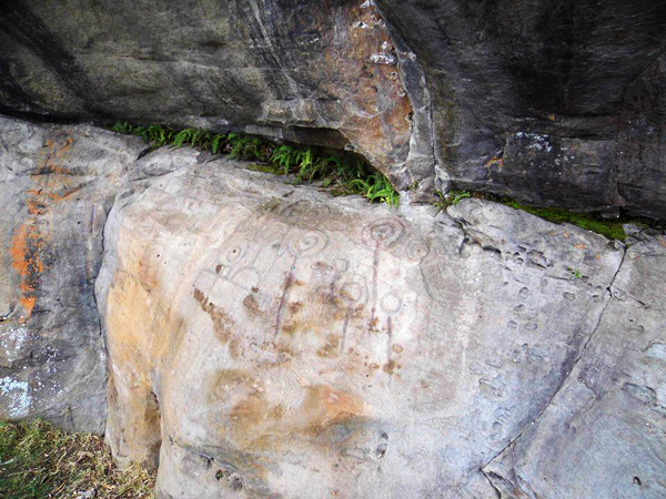 petroglifos guasca