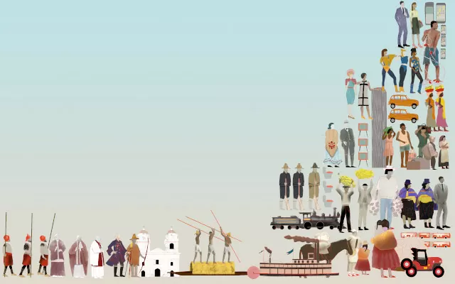 El Magdalena: una cuenca posible. Poblamiento de la cuenca