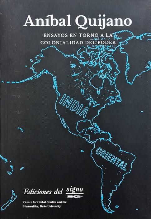 Portada del libro: Ensayos en torno a la colonialidad del poder