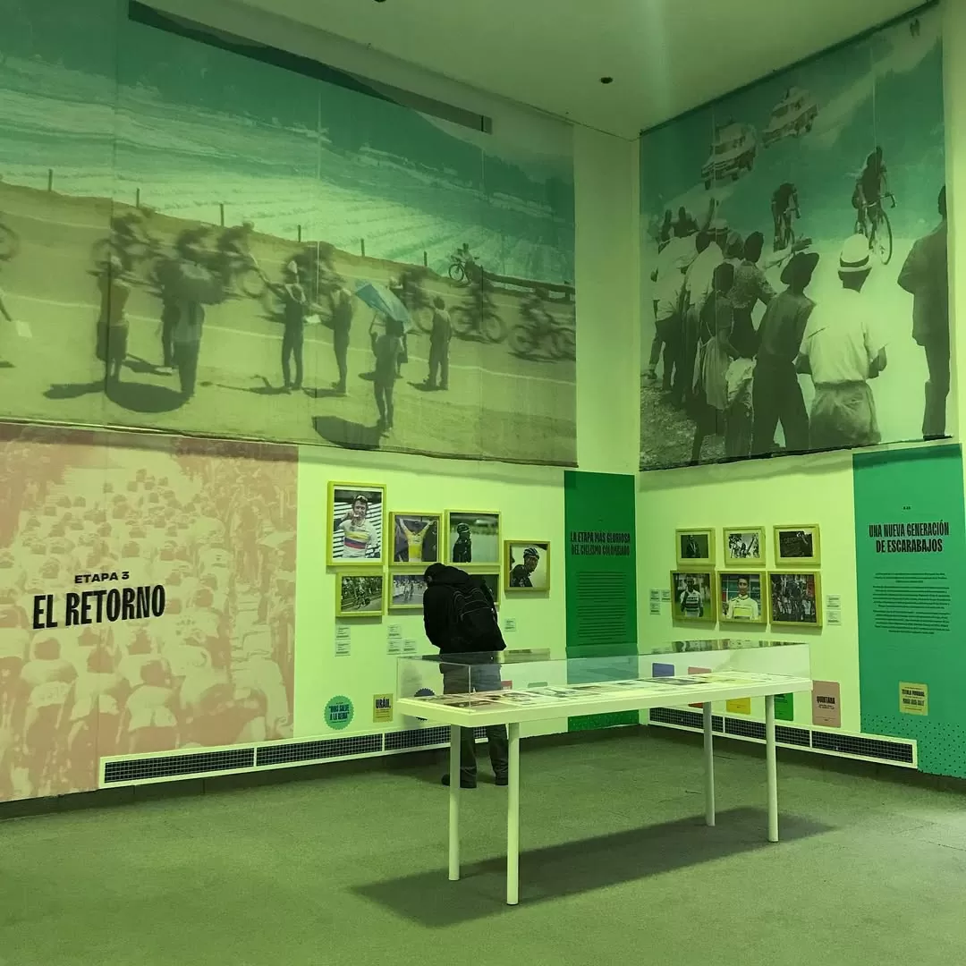 Fotografía de la Etapa 3 de la exposición 'Escarabajos: un país descubierto a los pedalazos'