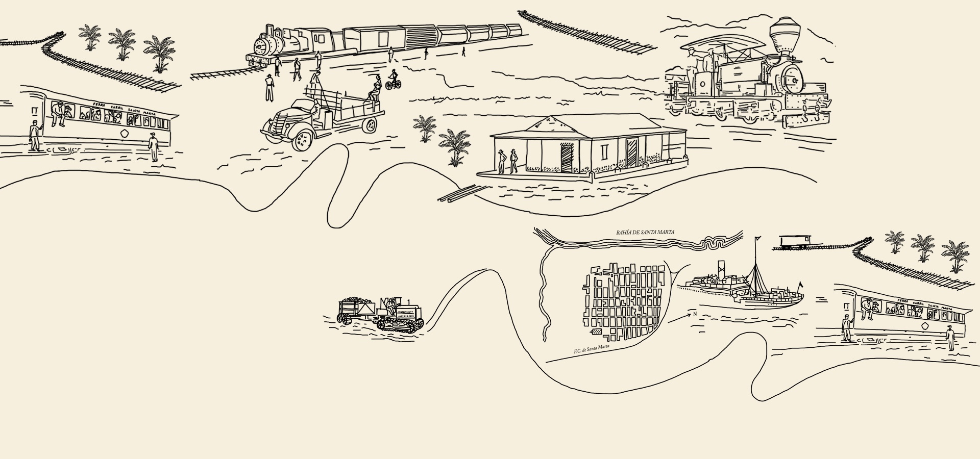 Los rieles de la historia: un ferrocarril para Santa Marta