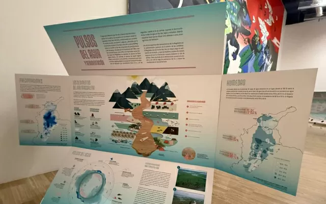 Exposición itinerante El Magdalena: una cuenca posible en el Centro Cultural de Barranquilla, 2026.