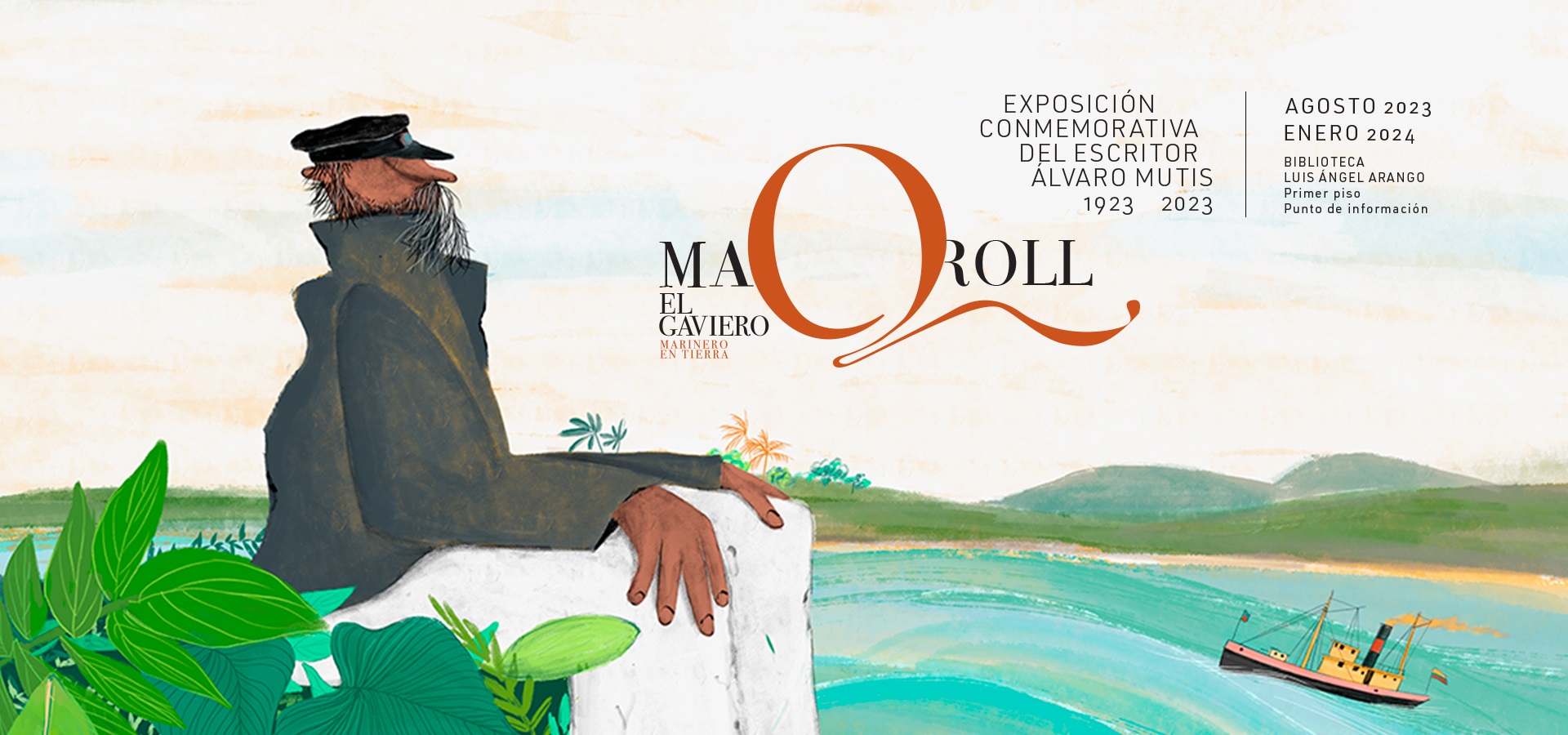 Maqroll El Gaviero: marinero en tierra