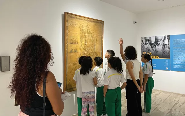 Exposición Preguntas para una nación, Región Sur- Oriente en el Centro Cultural de Bucaramanga durante 2023.