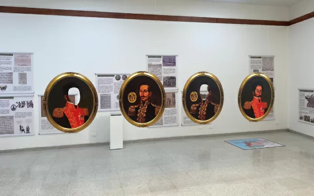 Exposición Constituyendo República en el Centro Cultural de Cali, 2023.