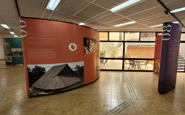 Exposición itinerante Amazonia colombiana. Un mosaico de sociedades y culturas, en el Centro Cultural de Cúcuta 2024.