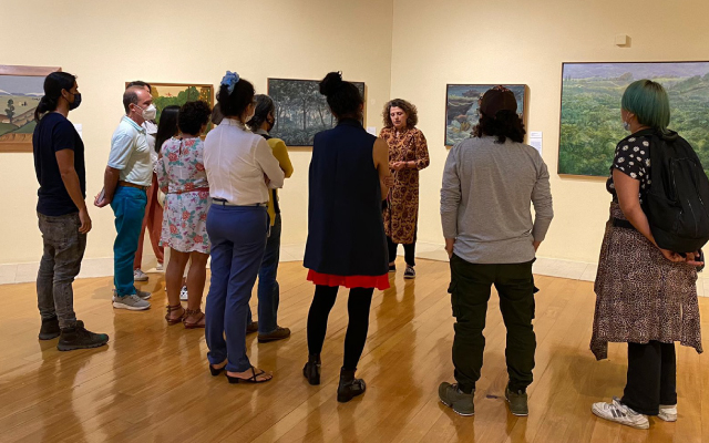 Inauguración de la exposición itinerante Decir el lugar en el Centro Cultural de Cali.
