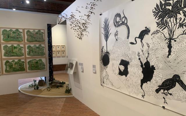 Exposición Paraísos y jardines, Museo del Oro Quimbaya Centro Cultural de Armenia.