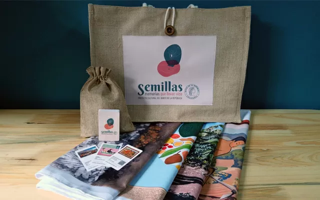 Maleta didáctica de la Exposición viajera Semillas: memorias que llevan vida