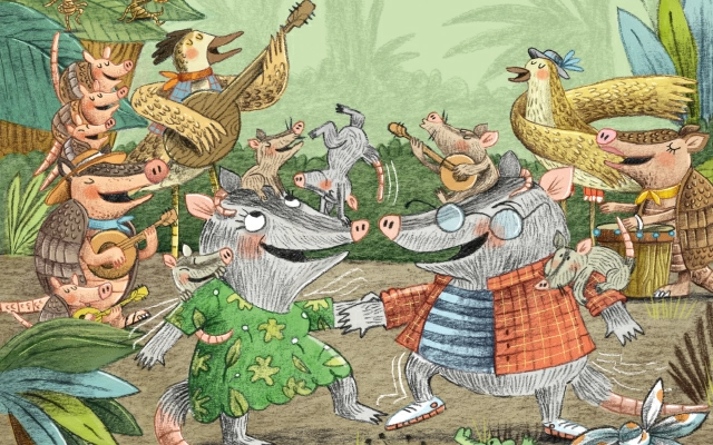 La familia Zarigüeya, a una sola voz, Maria del Sol y CantaClaro (Colombia), Temporada Nacional de Conciertos 2024.