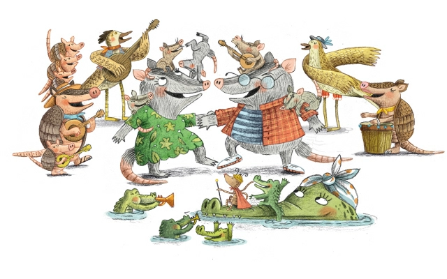 La familia Zarigüeya, a una sola voz, Maria del Sol y CantaClaro (Colombia), Temporada Nacional de Conciertos 2024.