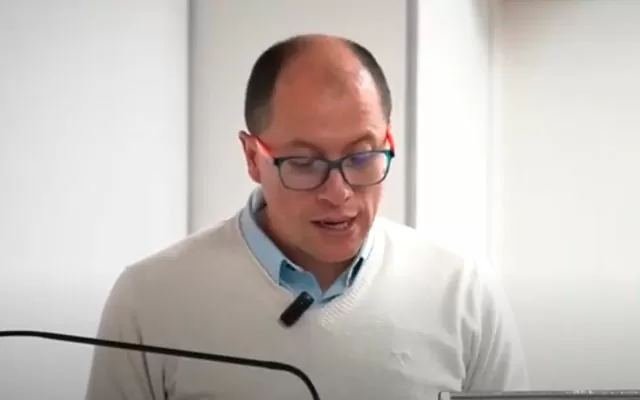 Fernando Javier Palacios, gerente del Centro Cultural de Pasto