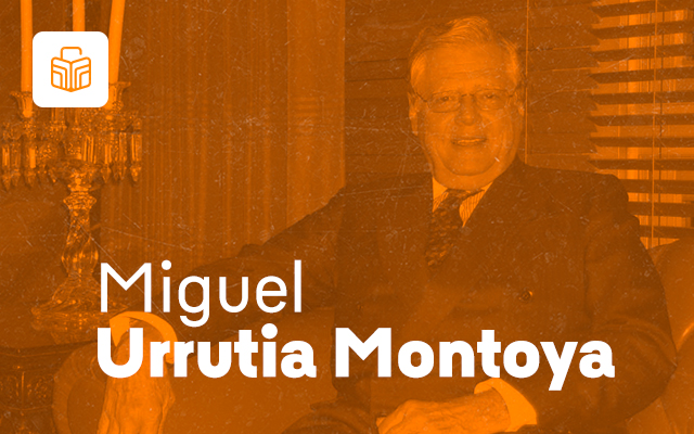 Miguel Urrutia Montoya en los Fondos Abiertos de autores colombianos, de la Biblioteca Virtual.