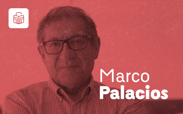 Marco Palacios en los Fondos Abiertos de autores colombianos, de la Biblioteca Virtual del Banco de la República.