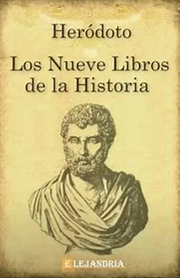 Portada del libro Heródoto en Los nueve libros de -la historia