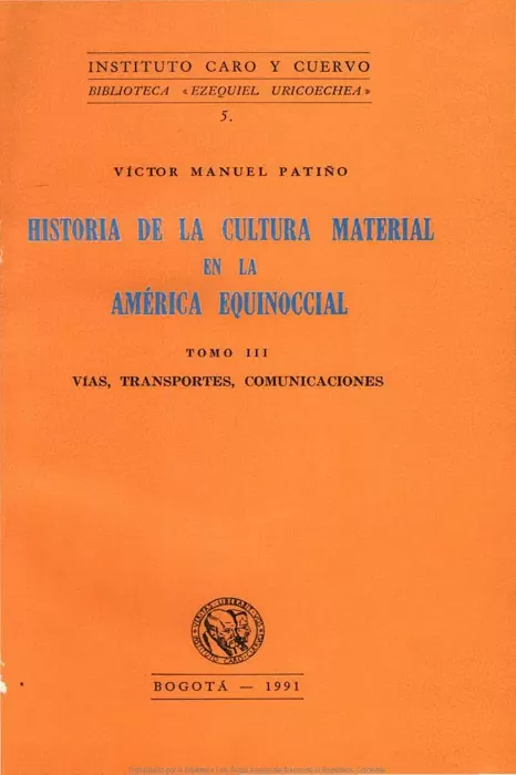 Historia de la cultura material de la América equinoccial