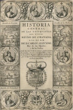 Portada: Historia general de las conquistas del Nuevo Reino de Granada
