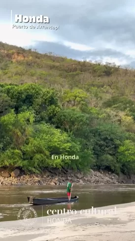 Río Magdalena en Honda.