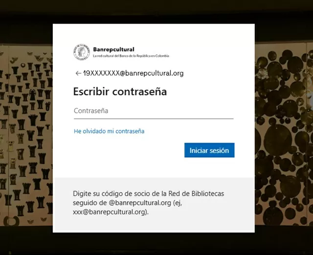 Ingreso al Descubridor credenciales