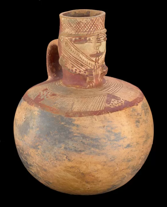 Jarra antropomorfa. Cordillera Oriental - Muisca 600 d.C. - 1600 d.C.