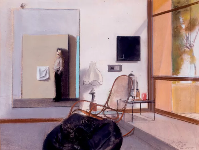 Transversal 23. Dibujo, pastel sobre papel Transversal 23. Juan Cárdenas (1939-2024) 1972. Dibujo, pastel sobre papel. AP0440