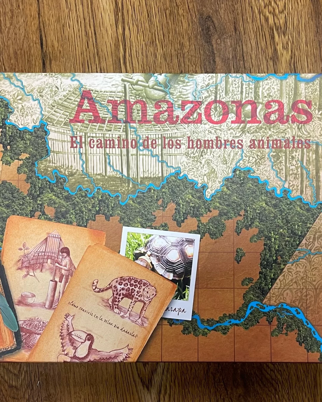 Juego de mesa: Amazonas, el camino de los hombres animales