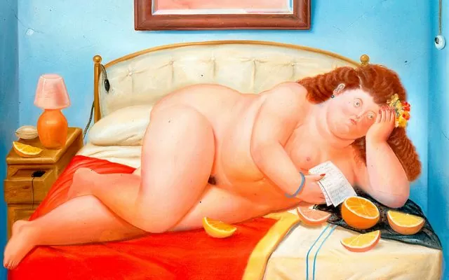 La carta Fernando Botero