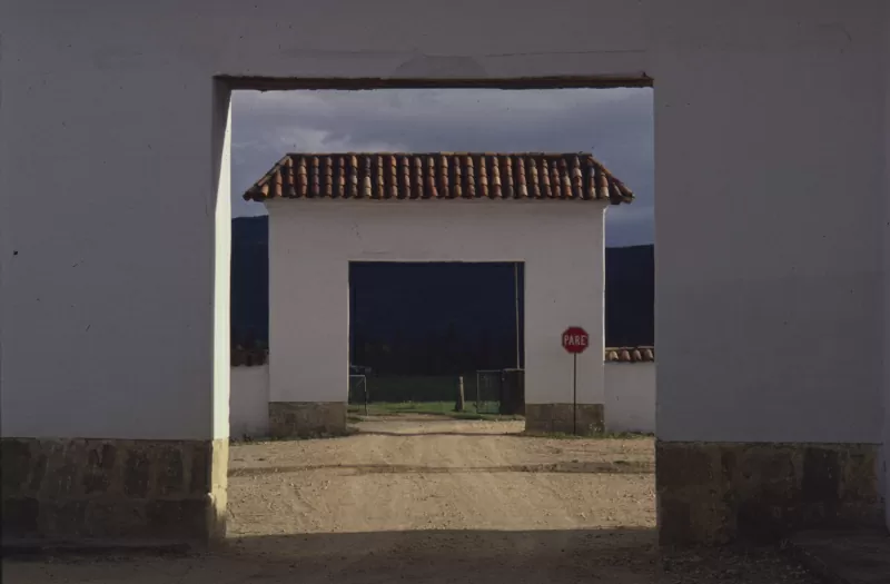 Hacienda Fagua. 1991. Diapositiva. Número topográfico: FT2604. Alberto Saldarriaga Roa.